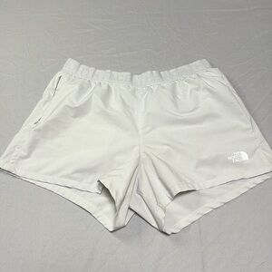 The North Face Women's Light Gray Athletic Shorts